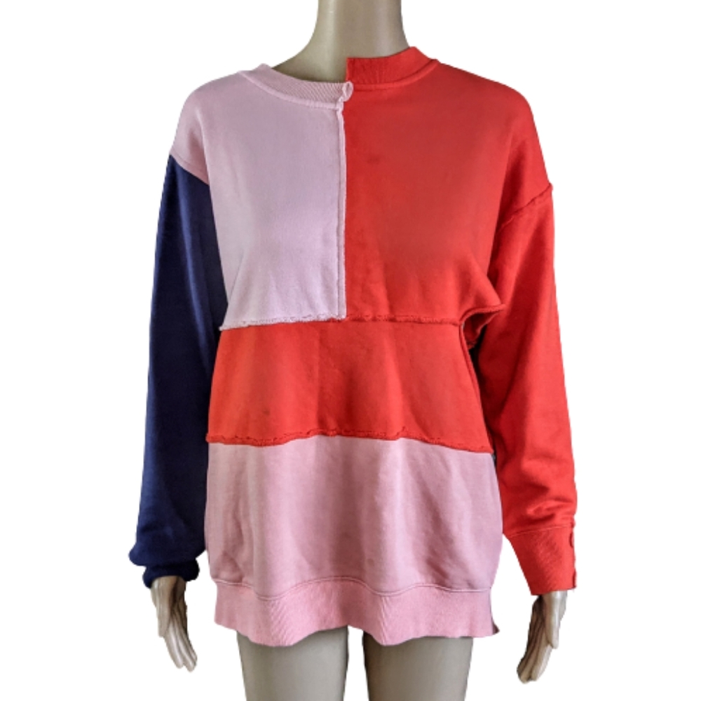Pam Perks & Mini Multicolor Complex Split Sweater - image 2